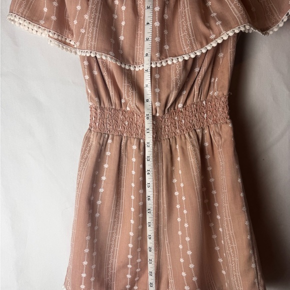 Off-Shoulder Ruffle Romper - Picture 2 of 4